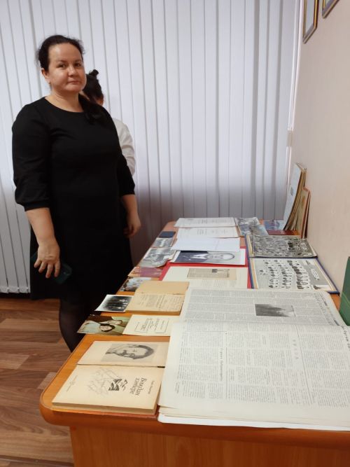 Аксубай район Советында чираттагы күргәзмә Рифгат Хәмәтшин турында сөйләде