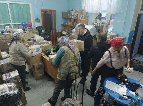 Аксубаевцы передали защитникам новогодние 10 тонн