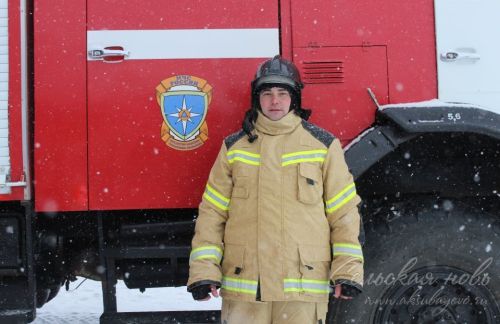 В Аксубаеве проводили на заслуженный отдых сотрудника пожарной службы Тагира Шайхутдинова
