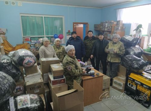 Аксубаевцы передали защитникам новогодние 10 тонн