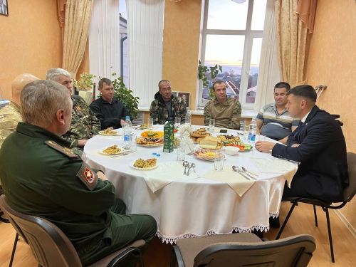 В Аксубаевском районе прошла встреча с земляками-героями СВО