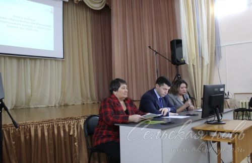 В Аксубаевском районе подвели итоги работы сферы образования
