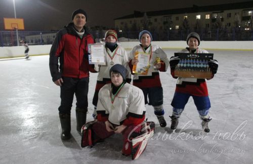Аксубаевские хоккеисты выиграли Первенство Спортшколы