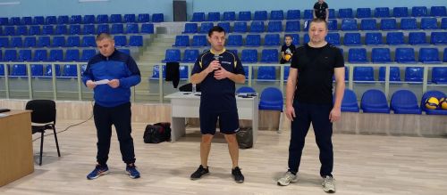 В Аксубаеве прошли соревнования по волейболу среди мужских команд