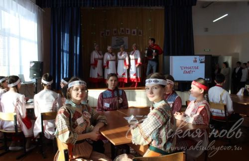 Аксубай районында чуаш телен белүчеләр ярышты