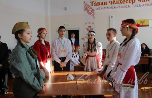 Аксубай районында чуаш телен белүчеләр ярышты