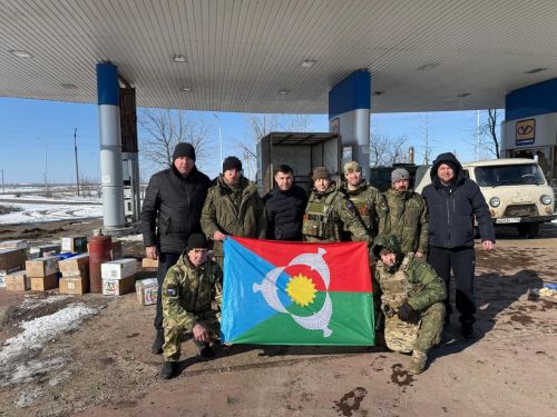 Аксубаевцы доставили гуманитарную помощь участникам СВО ко Дню защитников Отечества