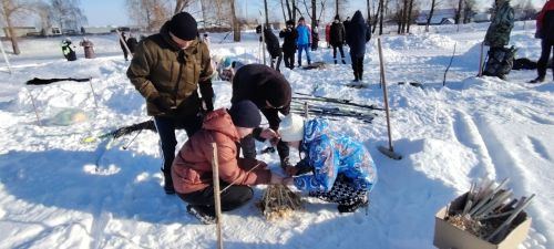 В Аксубаеве прошло спортивное соревнование «Зимний туризм» в честь 80-летия Победы