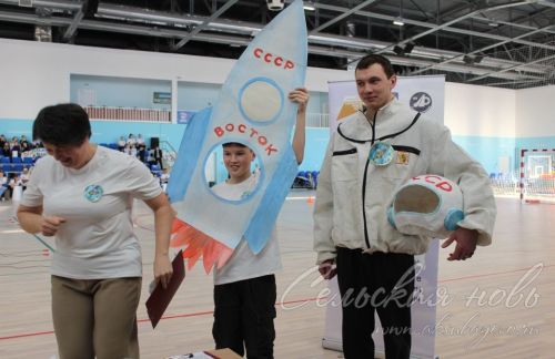 В Аксубаеве состязались спортивные семьи