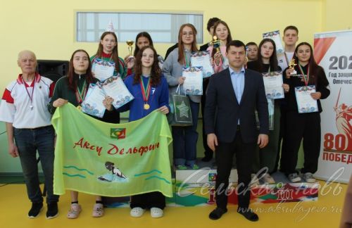 В Аксубаеве прошли соревнования по плаванию среди семи районов Татарстана