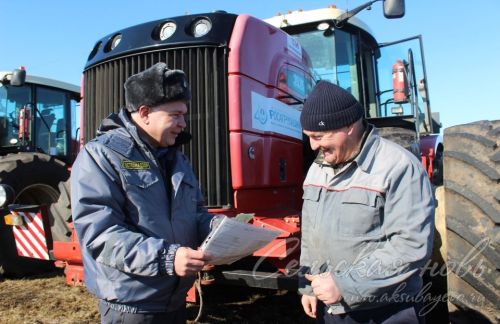 В Аксубаевском районе техника готова к полевым работам