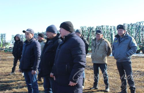 В Аксубаевском районе техника готова к полевым работам