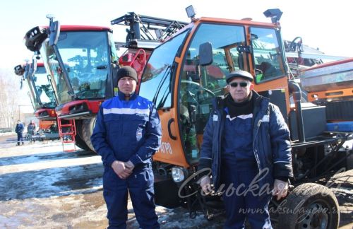 В Аксубаевском районе техника готова к полевым работам