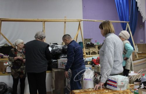 От района отправлен 30-ый караван гуманитарной помощи