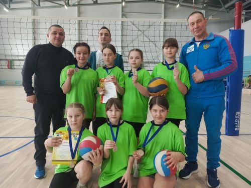 Саврушцы и савгачевцы заняли первое место в турнире по волейболу
