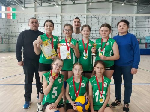 Саврушцы и савгачевцы заняли первое место в турнире по волейболу