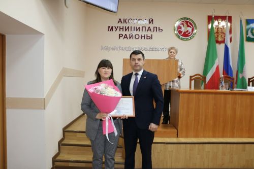 В Аксубаевском районе наград удостоились отличившиеся работники организаций