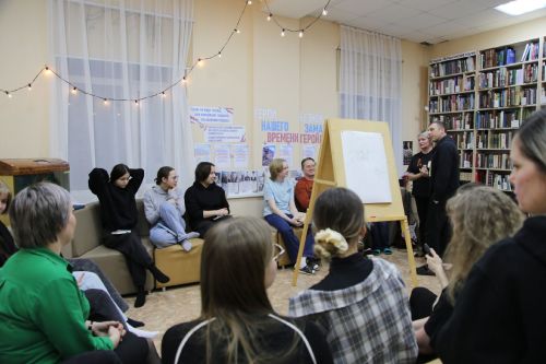 Литературный Квартирник «Библиозвук» прошел в Аксубаеве