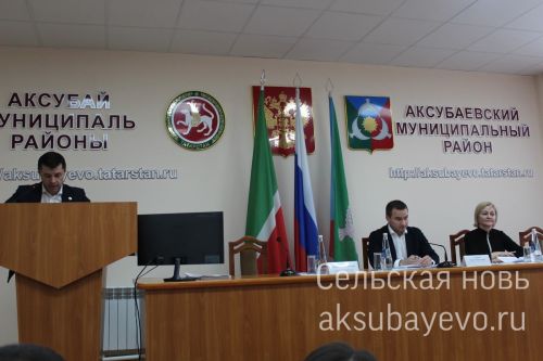 Аксубайлылар белән яшьләр эшләре буенча министр Ринат Садыйков очрашты