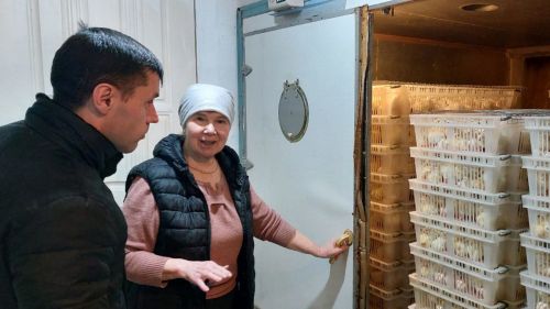 В Аксубаевском районе продолжается объезд хозяйств