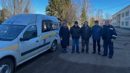 В Аксубаевском районе пенсионеров бесплатно доставляют в больницу