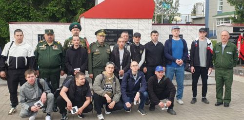Аксубаевские призывники отправились служить с напутствиями руководства района