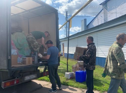 33 гуманитарный конвой от жителей доставил помощь бойцам на передовую