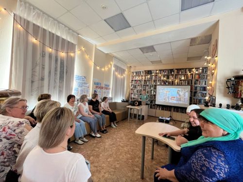 Аксубай китапханәсендә балалар өчен һөнәри юнәлеш бирү көне узды