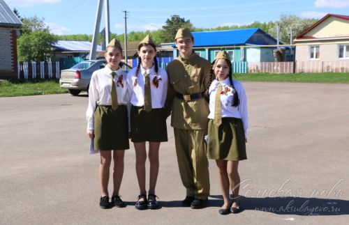 Память о героях: в Нижних Саврушах Аксубаевского района зажгли Вечный огонь