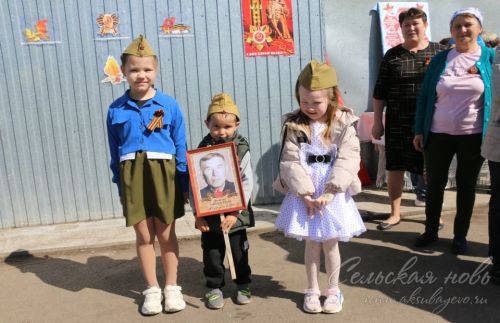 Память о героях: в Нижних Саврушах Аксубаевского района зажгли Вечный огонь