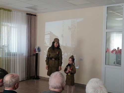 Аксубай социаль хезмәт күрсәтү үзәгендә Җиңүнең 80 еллыгы уңаеннан концерт узды