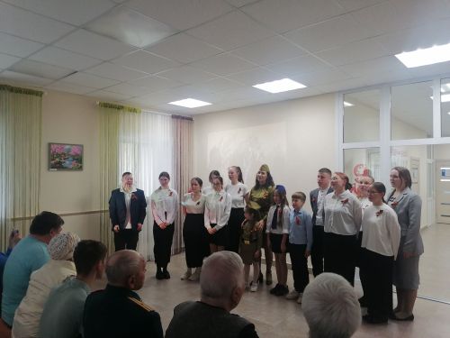 Аксубай социаль хезмәт күрсәтү үзәгендә Җиңүнең 80 еллыгы уңаеннан концерт узды