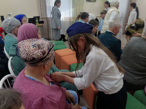 Аксубай социаль хезмәт күрсәтү үзәгендә Җиңүнең 80 еллыгы уңаеннан концерт узды