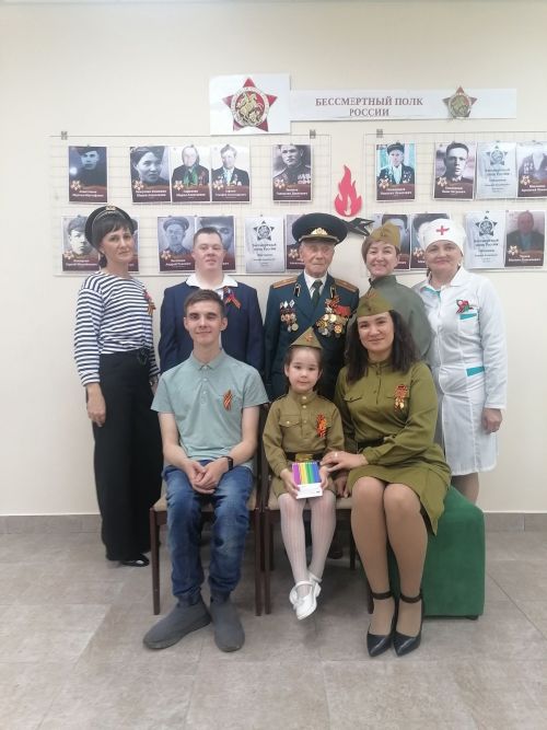Аксубай социаль хезмәт күрсәтү үзәгендә Җиңүнең 80 еллыгы уңаеннан концерт узды