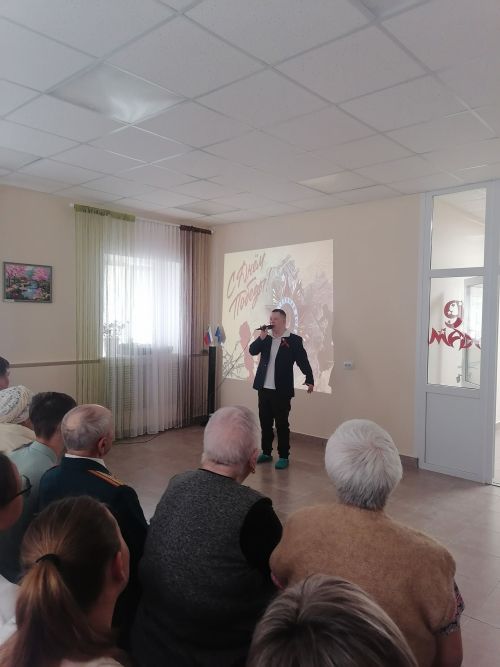 Аксубай социаль хезмәт күрсәтү үзәгендә Җиңүнең 80 еллыгы уңаеннан концерт узды