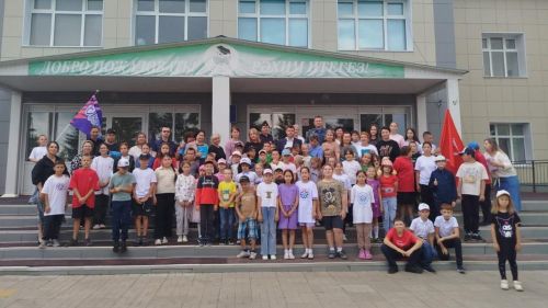 В пришкольном лагере прошло мероприятие «Безопасное лето»