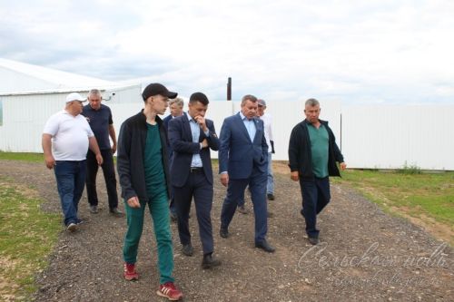 Аксубаевский район посетил Марат Зяббаров