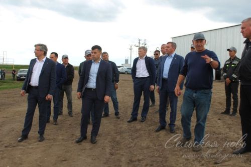 Аксубаевский район посетил Марат Зяббаров