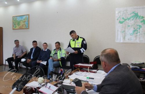 В Аксубаевском районе обсудили меры по предотвращению ДТП