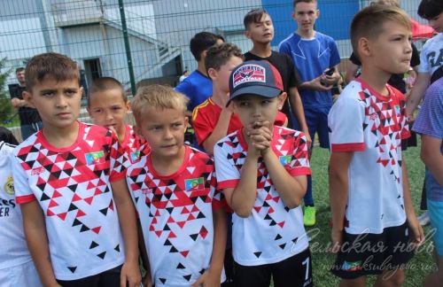 В Аксубаеве юные спортсмены играли в «дворовый футбол»