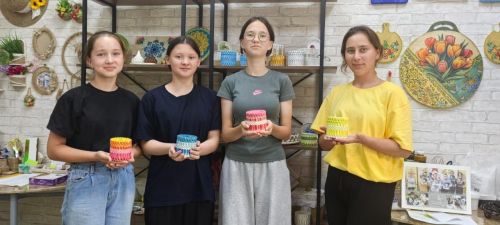 Аксубай мәдәният йортында иҗади осталык дәресе узды