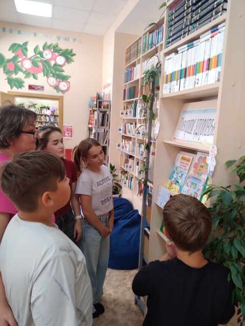 Урок здоровья для детей в Аксубаевской библиотеке