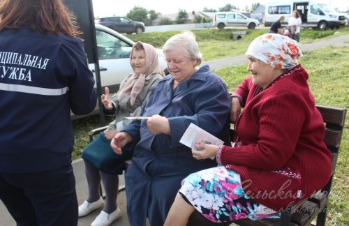 Аксубай мәдәният йорты ишегалды бәйрәмен оештырды