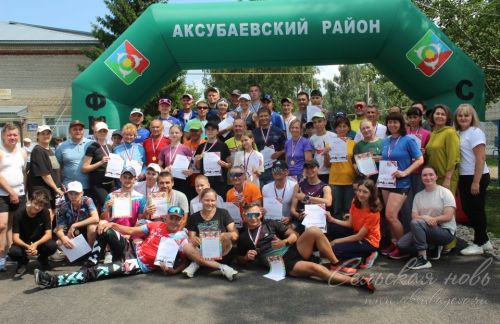 В районе прошел Трейл-кросс в честь участников военной спецоперации