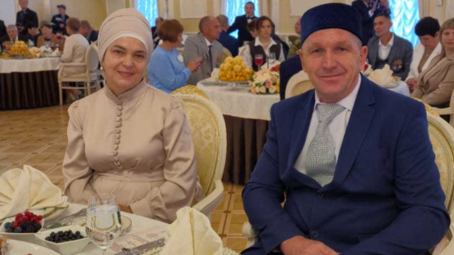 Аксубаевский район на приеме у Раиса Республики Татарстан представила семья Валиуллиных