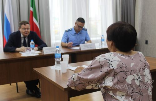 Аксубайга эш сәфәре белән ТР буенча баш федераль инспектор Виктор Демидов килде