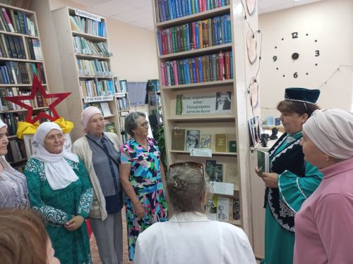 Литературный час в Аксубаевской библиотеке