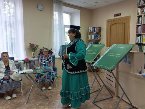 Литературный час в Аксубаевской библиотеке