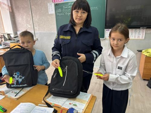 Аксубай 3нче мәктәбендә түбән сыйныф укучылары өчен куркынычсызлык дәресе узды
