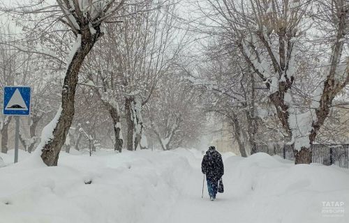 В Татарстане 21 января сохранится облачная погода с небольшим снегом